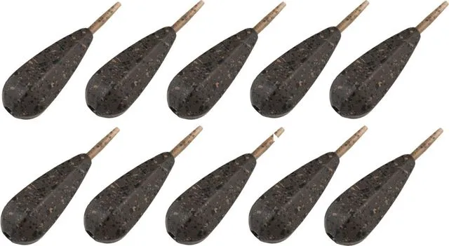 Fox Edges Horizon Inline Lead 113g 10pcs Matt Rubber