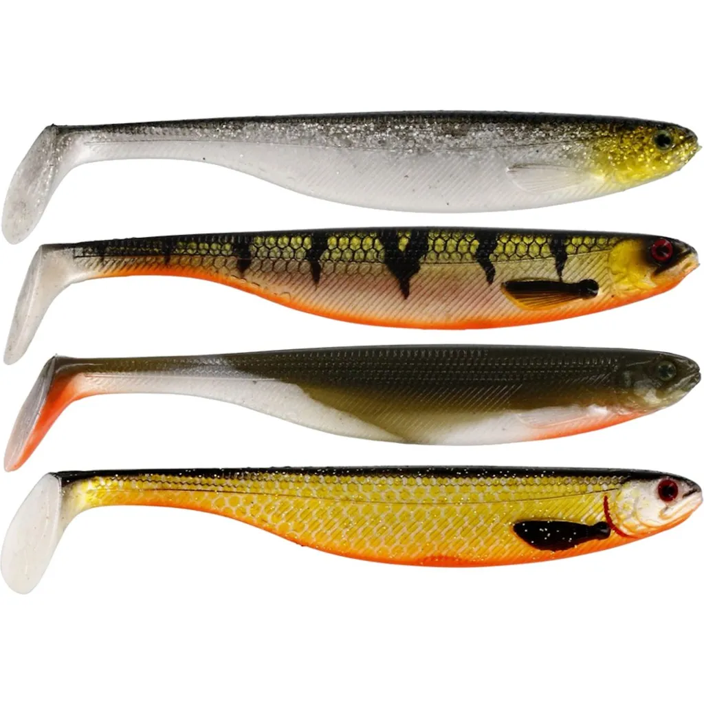 Westin Shadteez Slim Gummifische 7.5cm 3g Clear Water Mix Set