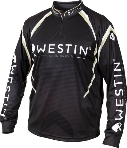 Westin LS Tournament Shirt S Black/Grey