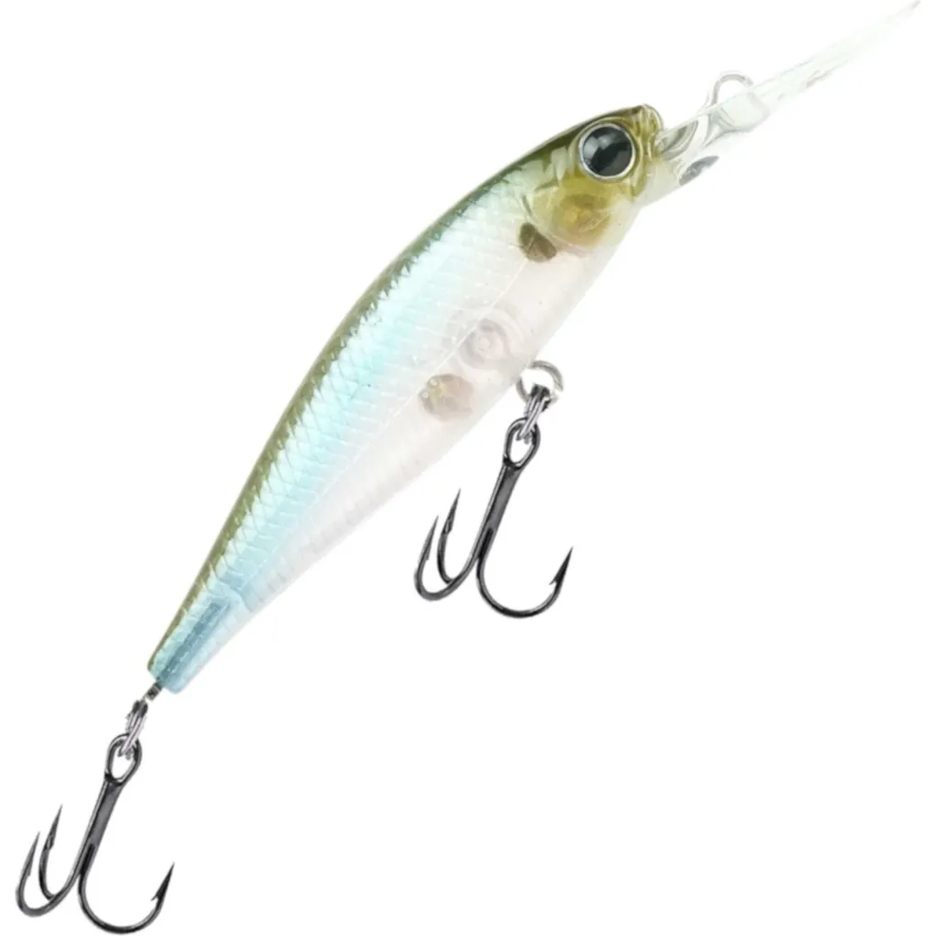 Lucky Craft Pointer 48DD Wobbler Ghost Minnow