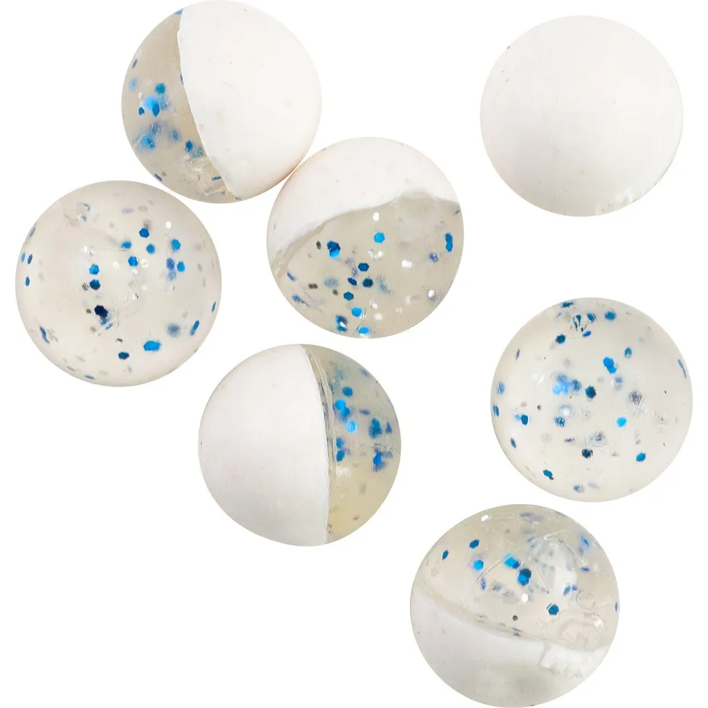 Berkley PowerBait Power Clear Eggs Floating Softbaits 14g Clear Silver Blue Fl White