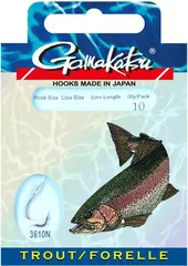 Gamakatsu Trout LS-3610 Ready-Made Rig #2 75cm 0.25mm