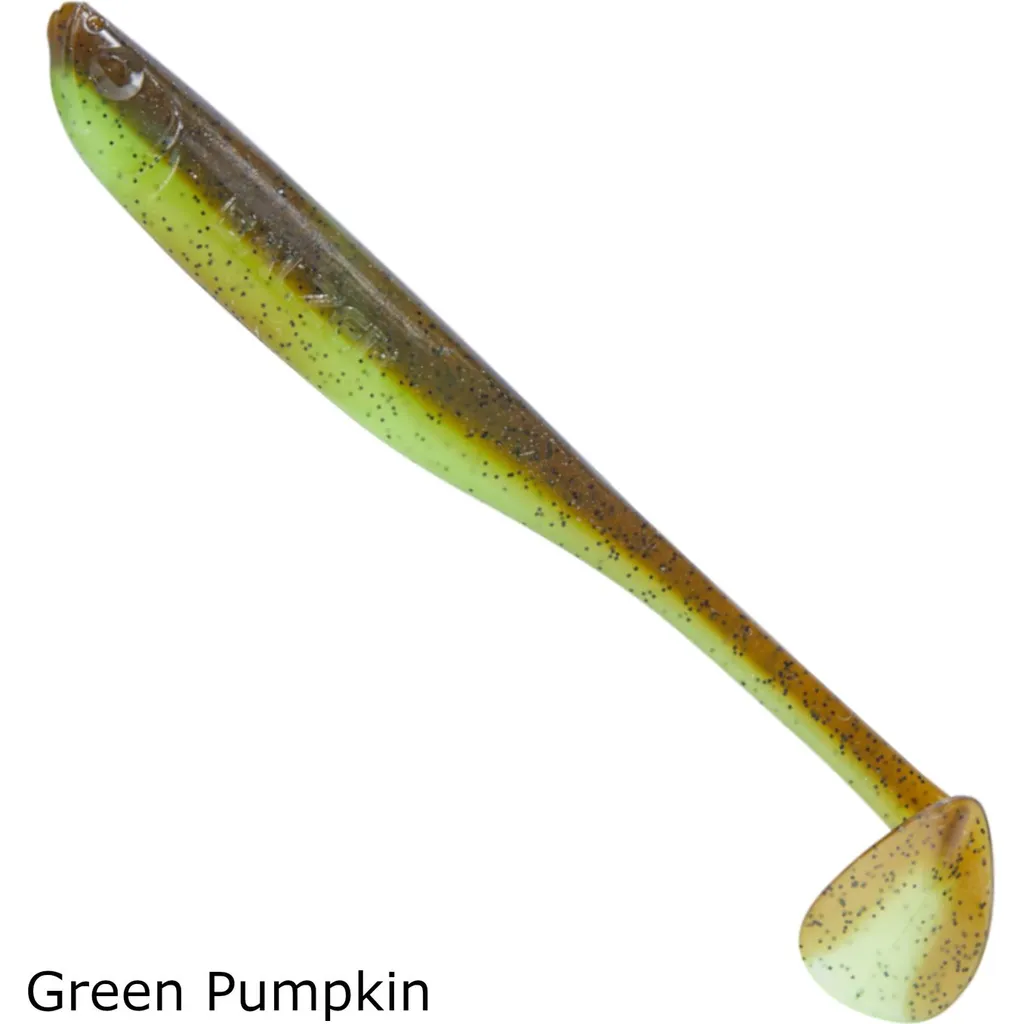 Balzer Shirasu Z-Shad Zander Shads Gummifische 6.5cm 1.5g Green Pumpkin