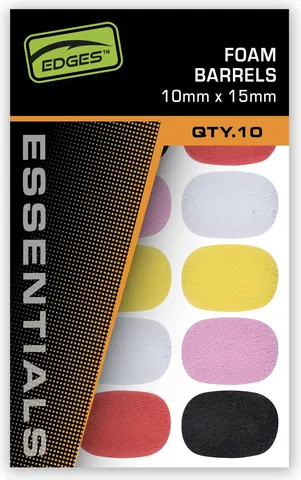 Fox Edges Foam Barrels Rig Accessory 10x15mm