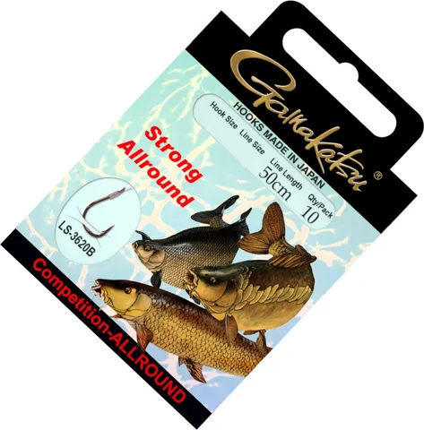 Gamakatsu Allround Strong LS-3620 Ready-Made Rig #6 50cm 0.28mm