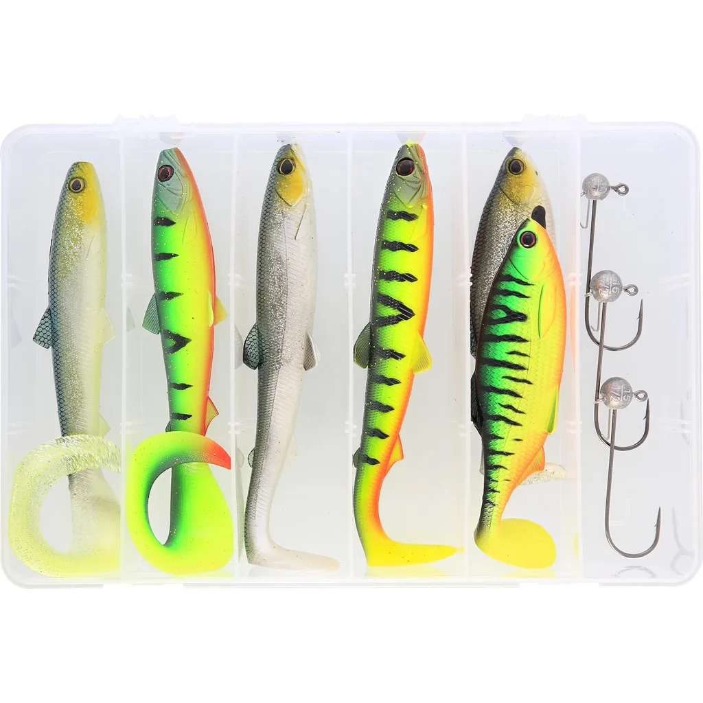 Westin PIKE BOX CAST & JIG Köderset 14–21cm 10PCS MIX