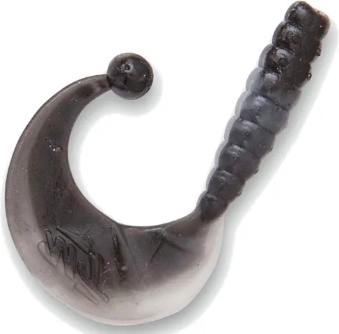 Quantum Magic Trout Curly B-Bobbles Gummiköder 3.5cm 0.4g Schwarz Weiß