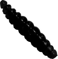 FTM Omura Baits Larvy Käse Gummiköder 4.5cm Schwarz