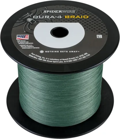 Spiderwire Dura 4 Braided Line 0.20mm 17kg MOSS GREEN