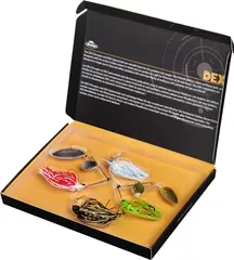 Berkley DEX Metals Gift Box Disruptor Spinnerbait Limited Edition Perch And Bass Colors