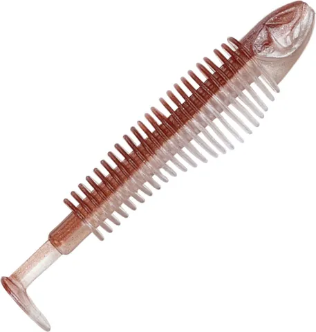 Bullseye Lamelli Gummiköder 7cm Muddy Minnow