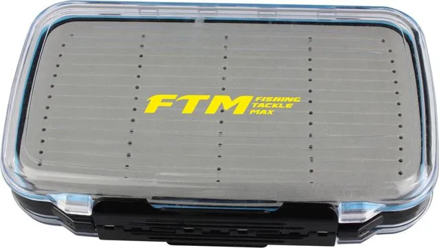 FTM Spoonbox Tackle Box 2compartments 19x12.2x4cm Clip/Latch