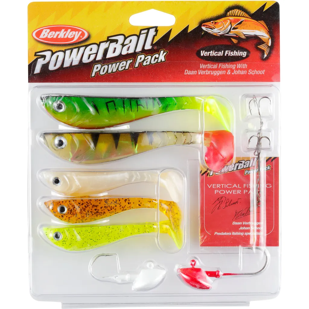 Berkley Pro Pack Vertical Gummifische 5Stk Assorted