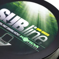 Korda SUBline Ultra Tough Monofilament 0.43mm Green