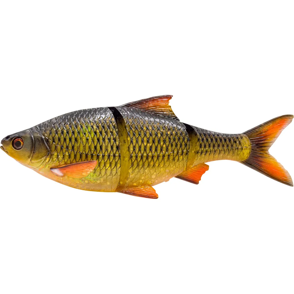 Savage Gear 3D Line Thru Roach Swimbait 18cm 80g Slow Sinking Clear Rudd