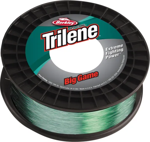 Berkley Trilene Big Game Monofile Schnur 10LB 0.24mm 1000m Clear