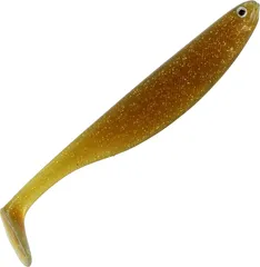Westin ShadTeez Gummiköder 7.5cm 3g Motoroil Goldfarben