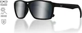 Westin W6 Street 150 Polarisationsbrille Matte Black Smoke Blue