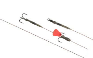 Fox Rage Predator Twin Treble Trace 52cm 18.1kg Size 8 Barbed