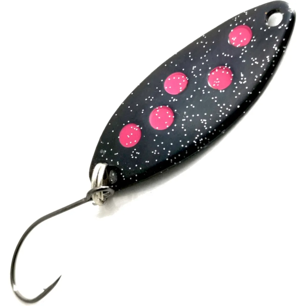 Troutwerk Spoon Blinker 70294 3.3cm 2.5g Schwarz Pink