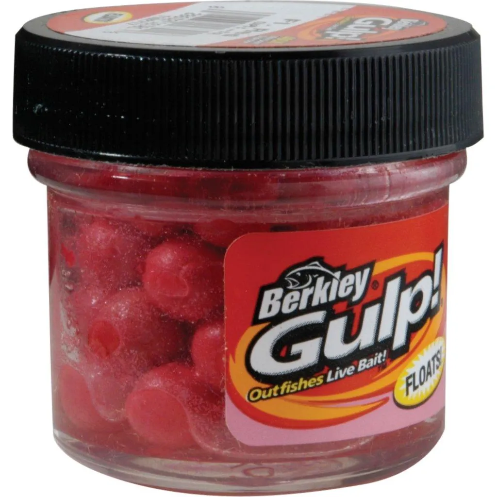 Berkley Gulp! Floating Salmon Eggs Softbaits FR 35 Fluorescent Red