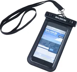 Balzer Shirasu Wasserdichter Handysafe mit Membran 21x10cm Schwarz