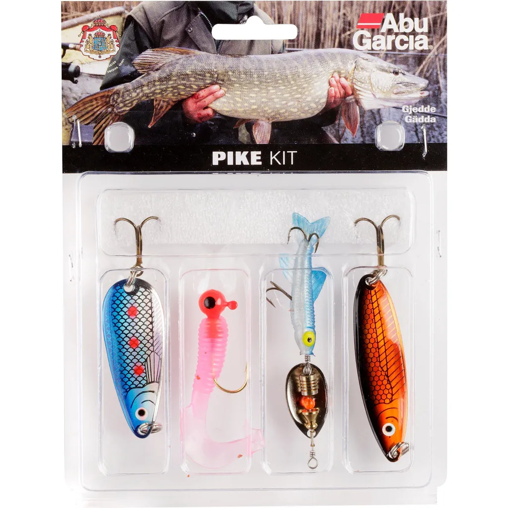 Abu Garcia Pike Kunstköder-Set 4er-Pack