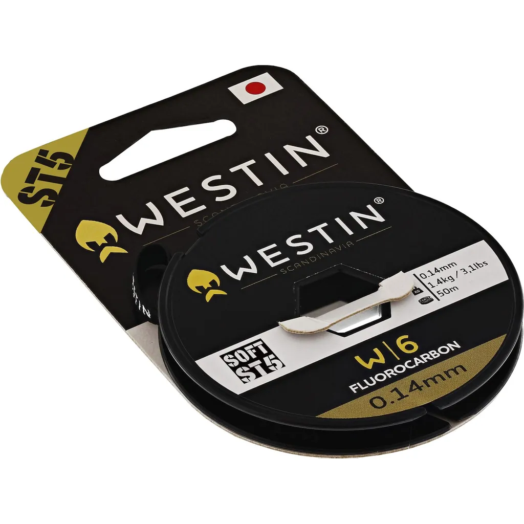 Westin W6 ST5 Fluorocarbon 0.219mm 3.2kg 50m
