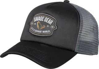 Savage Gear Badge Trucker Cap Black