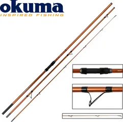 Okuma Trio Rex Surf Meeresrute 4.5m 100–200g 3pc