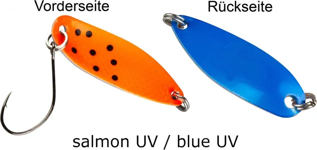FTM Spoon Hammer 3.8cm 3.2g Salmon UV/Blue UV