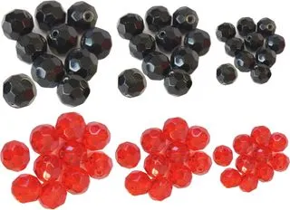 Predax Glasperlen Texas & Carolina Accessories 60pcs 6–10mm Glass