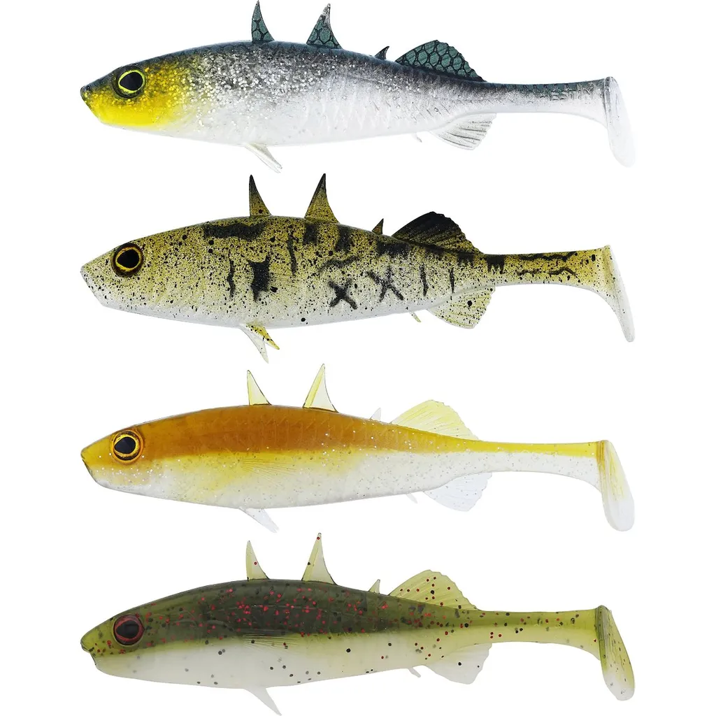 Westin Stanley The Stickleback Shadtail 5.5cm 1.5g Clear Water Mix 9