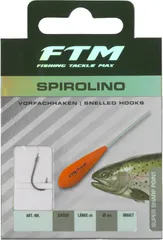 FTM Vorfachhaken Spirolino Ready-Made Rig #6 0.20mm