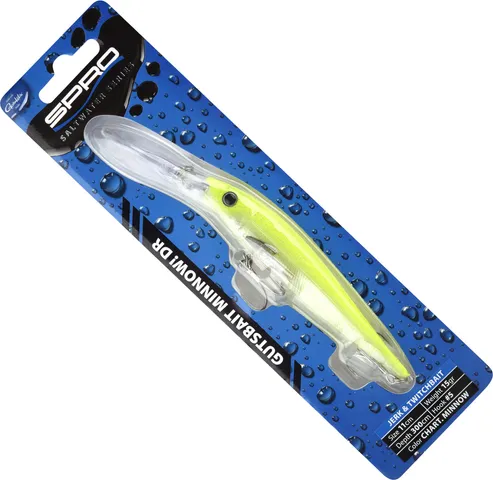 Spro Gutsbait Minnow Twitchbait 11cm 15g Chartreuse Minnow