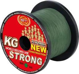 WFT Strong Green Braided Line 0.52mm 86kg 600m