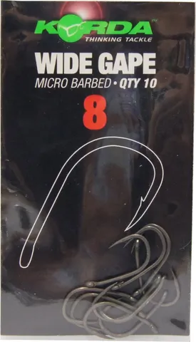 Korda Wide Gape Karpfenhaken #8