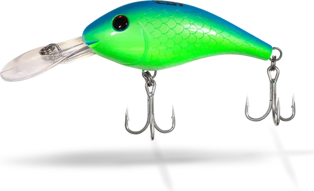 Black Cat Cranker Crankbait 16cm 5m 50g Special Green