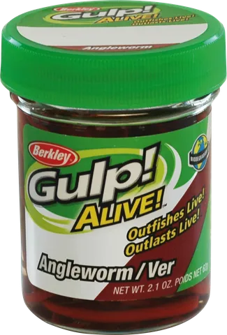 Berkley Gulp! Alive! Angle Worm 3cm 60g Red Wiggler