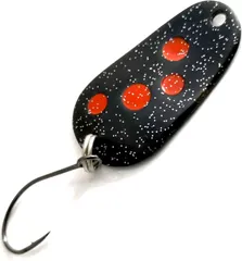 Troutwerk Spoon 2.8cm 3g Black/Red Dots