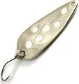 Troutwerk Spoon 4cm 5g Silver/White Dots Single Hook