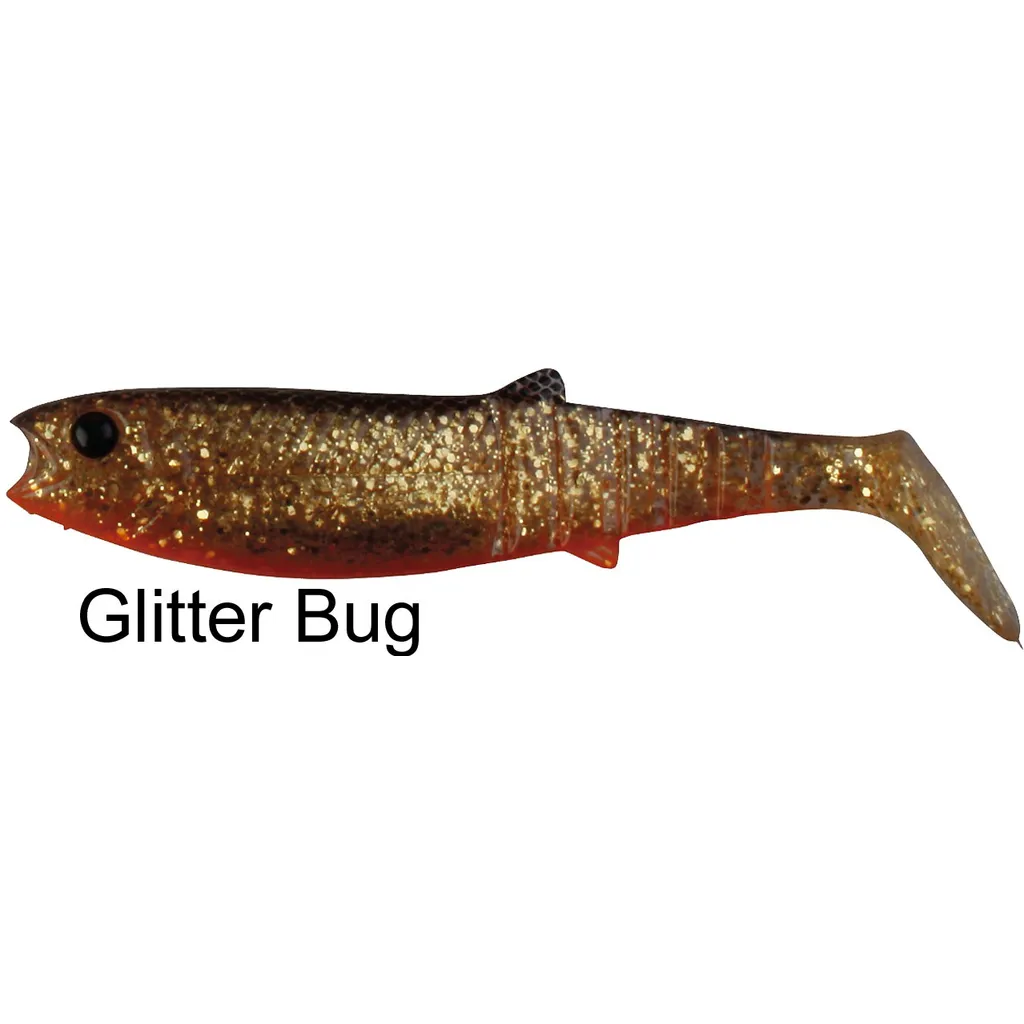 Savage Gear Cannibal Shads Gummifische 6.8cm 3g Glitterbug