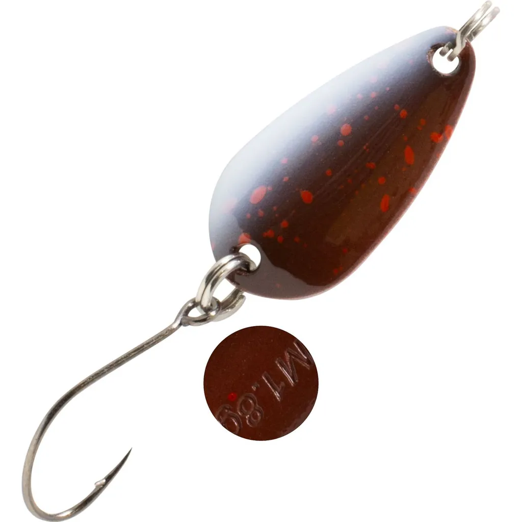 FTM Spoon Bee 2.3cm 1.8g Weiß-Braun-Orange / Braun
