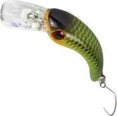 FTM Masu Crankbait 2.9cm 1.2g Schwarz/Grün/Orange