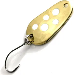Troutwerk Spoon 2.8cm 3g Gold-Coloured/White Dots