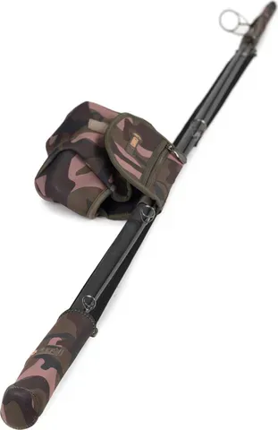 Fox Camolite Neoprene Reel and Rod Tip Protector 3 Compartments Zip Carp Rod