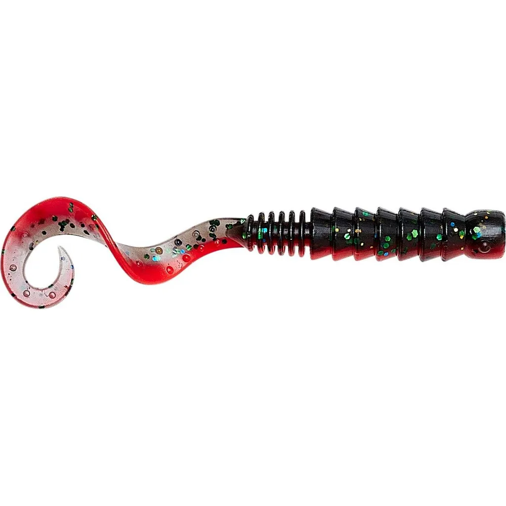 Savage Gear Pro Grub Gummiköder 6.5cm 2g Red N Black