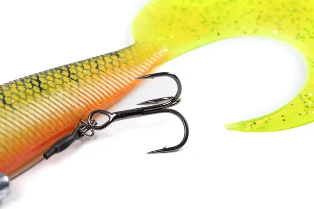 Fox Rage Pro Grub Loaded Natural Perch 35g 16cm Size 2 Trebles