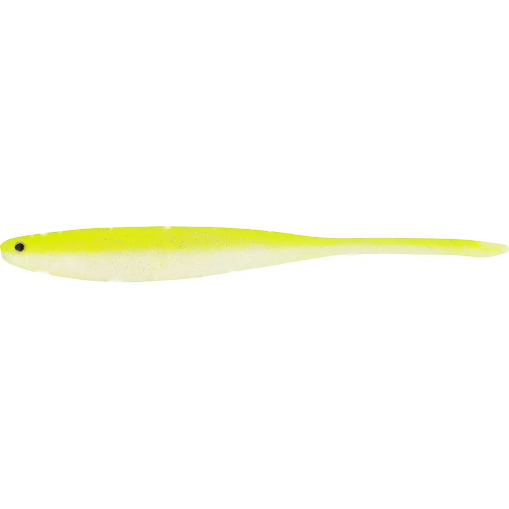 Westin ShadTeez Pin-tail Gummiköder 8cm 1.4g Lemon