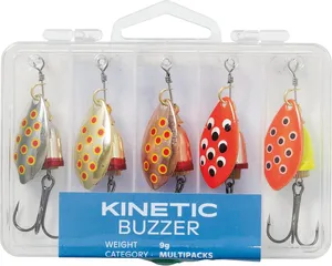 Kinetic Buzzer Spinner Kit 6g 11,5cm 5pc